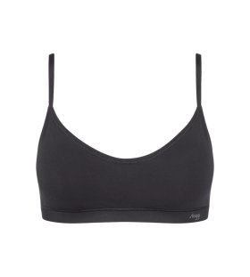 Dámska podprsenka FREE Evolve P - BLACK - black 0004 - SLOGGI BLACK 01