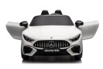 Mamido Mamido Elektrické autíčko Mercedes AMG SL63 4x200W 24V biele EVA, ECO koža