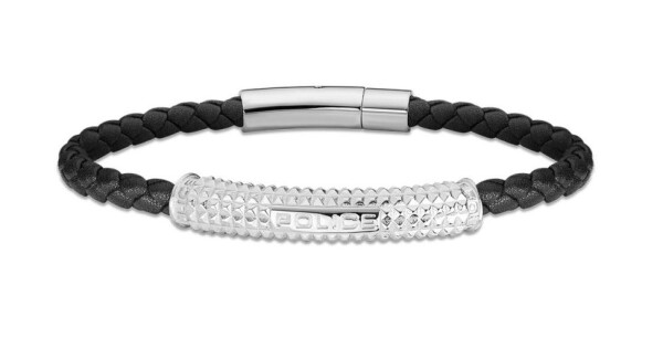 Police Nadčasový kožený náramok Hardware PEAGB2214901