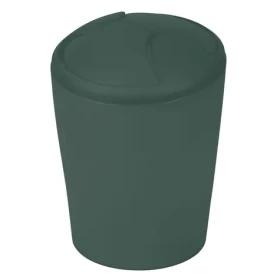 Spirella MOVE výklopný odpadkový kôš 5 L tmavo zelený / plast (7610583294678)