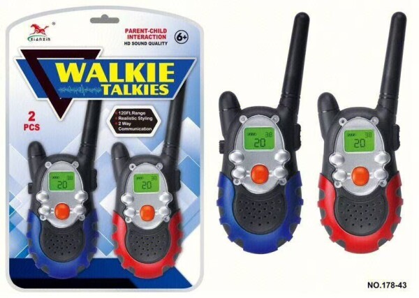 Mamido Mamido Detské vysielačky s dosahom až 60 metrov Walkie Talkie MT1569