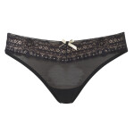 Dámske tangá Panache Sophie Thong black/chai 5829