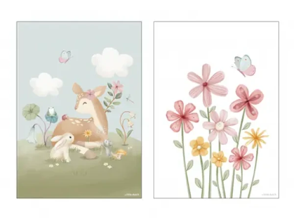 Little Dutch Plagát A3 Fairy Garden (PW10394031LD)