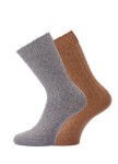 WiK 37710 Dámske vlnené ponožky 35-42 ecri 39-42