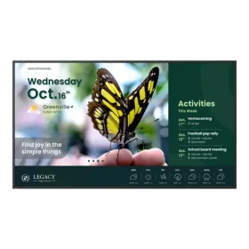 55" BenQ ST5504 čierna / Komerčný displej / 4K UHD / ADS / 8ms / 350 cd/m2 / Android 14 / VESA 400×200 (9H.S41TB.RE2)