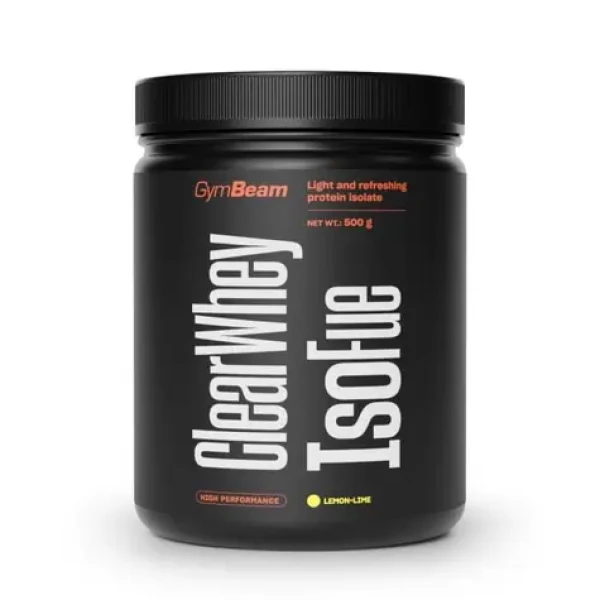 Clear Whey IsoFue - GymBeam (citrón limetka, 500 g) (67804-7-500g-lemonlime)