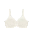 Triumph - Lovely Minimizer: minimalizačná podprsenka Triumph s kvetinovou potlačou VANILLE 85F