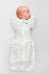 Love To Dream Swaddle UP - Zavinovačka, veľkosť XS, šedá, 1 FÁZA Organic, 0-1m, 2,2-3,8kg