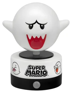 PALADONE Noční světlo Super Mario Boo / Noční světlo / LED / pohybový senzor / zvukové efekty (PP14434NNEPM)