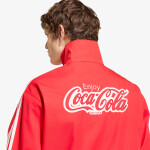 Bunda adidas Originals Coca Cola Classic Sport Firebird Track Jacket Vivid Red S