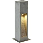 SLV 231370 Arrock Stone LED vonkajšia stojaca lampa 6 W kamenná sivá; 231370