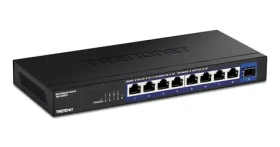 Trendnet TEG-S5091 / Switch / 8x 2,5G + 1x 10G SFP+ / 60 Gbit/s / unmanaged / bez ventilátora (TEG-S5091)