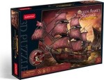 Cubicfun 3D Puzzle Plachetnica Queen Anne's Revenge 391 dielikov