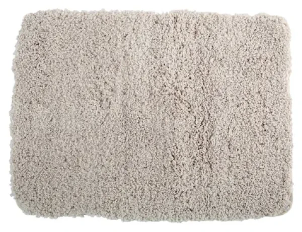 MSV MICROFIBER béžová / Kúpeľňová predložka / 50 x 70 cm / polyester / protišmyková
