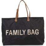 Childhome Family Bag Black / Cestovná taška / 55 x 40 x 18 cm (CWFBBL)