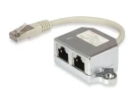 Equip Splitter Cat5e RJ45-2xRJ45 strieborná / Splitter / FTP / 0,15 m (127608)