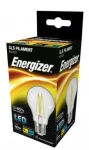Energizer S12865 Filament Clear žiarovka 6.2W / pätica E27 / 2700K / 806lm / 15000h (S12865)