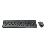 Logitech Desktop MK120 UK čierna / Klávesnica a myš / UK verzia / USB (920-002552)