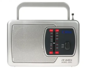 Prenosné rádio MARIA strieborná / Prenosné rádio (2023)