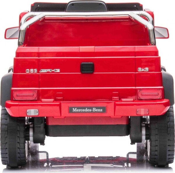 Giga elektrické autíčko Mercedes G63 6x6 AMG červená