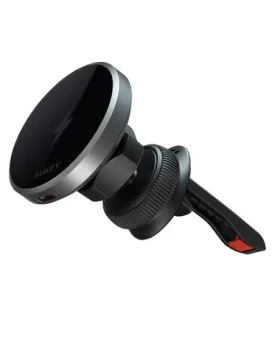 Aukey MagFusion Dash HD-MC13 / Nabíjací držiak do auta / MagSafe / Qi / 360° kĺb
