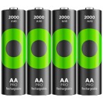 GP ReCyko Pro tužkový akumulátor typu AA Ni-MH 2000 mAh 1.2 V 4 ks; GPRCP200AA167C4