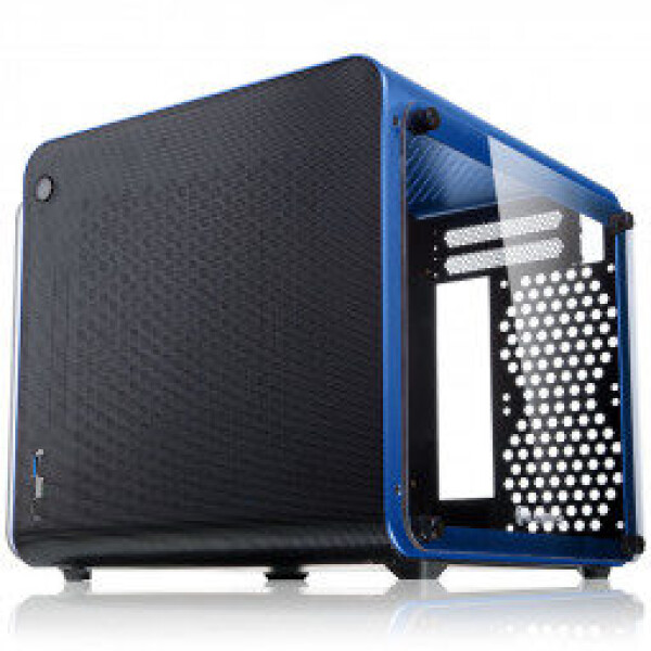 RAIJINTEK Metis EVO TG modrá / Mini-ITX / s priehľadnou bočnicou / USB 3.0 / USB 3.1 (Typ C) / ATX | SFX / bez zdroja (GERT-082)