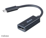 Akasa AK-CBCA05-15BK čierna / Redukcia / USB-C na DisplayPort (AK-CBCA05-15BK)