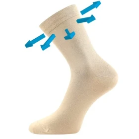 LONKA ponožky Drbambik beige 3 páry 39-42 119285
