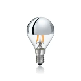 Ideal lux LED CLASSIC SFERA E14 chrómová / Žiarovka / P45 / 4W / 370lm / 3000K teplá biela / nestmievateľná (SKL000198919)