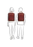 Batoh na notebook Enrico Benetti Santiago Notebook Backpack 17 l Bordeaux
