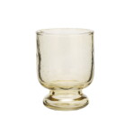 MADAM STOLTZ Pohár Hammered Light Yellow 200 ml