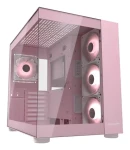 COUGAR FV150 ARGB ružová / PC skriňa / ATX / micro-ATX / mini-ITX / priehľadná bočnica / bez zdroja (CGR-5KA1P-RGB)
