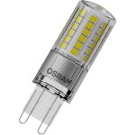 OSRAM 4058075432482 LED En.trieda 2021 E (A - G) G9 valcovitý tvar 4.5 W = 50 W chladná biela (Ø x d) 17 mm x 55 mm 1 ks; 4058075432482