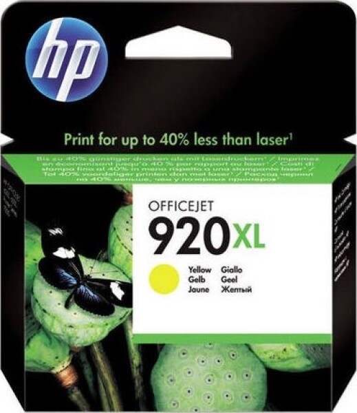 HP Toner 920 XL Yellow (CD974AE#BGX)