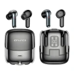 Awei T79 čierna / Bezdrôtové slúchadlá / TWS / ENC / Bluetooth 5.3 / dokovacia stanica (T79)