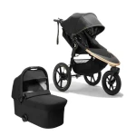 BabyJogger SUMMIT X3 set 2v1 (kočík+korba) ROBIN ARZON gold+ Prime BLACK (BJ2181987SET)