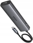 Ugreen CM512 sivá / Replikátor portov / USB-C / 1x USB-A 3.2 Gen2 / 2x USB-C 3.2 Gen1 (45000-0)