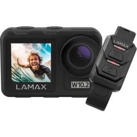 Lamax W10.2 / Outdoorová kamera / 4K / predná 1.4 "/ zadná 2" / WiFi / Micro SD / USB-C / micro HDMI (LXWAMW102NNBA)