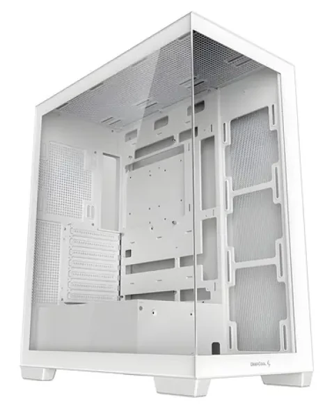 DEEPCOOL CG580 biela / Skriňa PC / Mid Tower / ATX / temperované sklo (R-CG580-WHNDA0-G-1)