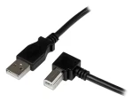 StarTech kábel USB-A - USB-B lomený čierna / Kábel / 3 m (USBAB3MR)