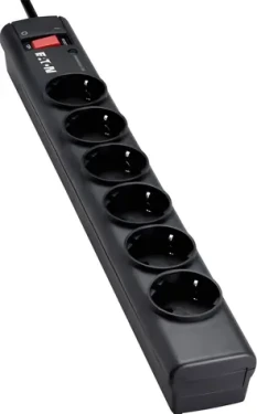 EATON Protection Strip PS6D / Prepäťová ochrana / 6 zásuviek / 1 m / 10 A (PS6D)