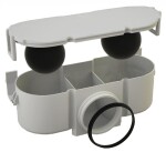 HOPA - Odtokový žľab STANDARDline NEREZ 2v1 (vloženie dlažby) - Rozmer A - 100 cm, Variant roštu - Klasszik OLPZLABST99K