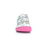 Lurchi Noah Leather White/Rosa barefoot topánky 22 EUR