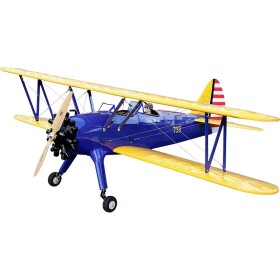 Pichler PT 17 Stearman modrá RC model motorového lietadla ARF 1600 mm; 15111