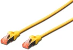 Digitus žltý / Patchkábel sieťový / Cat6 / S/FTP / AWG 27/7 / LSZH / 2 m (DK-1644-020/Y)