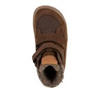 Chlapčenské zimné barefoot topánky TEX WINTER Dark Brown Froddo G3160247-17 - 30