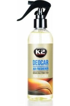 K2 DEOCAR REAL LEATHER 250ml - osviežovač vzduchu / dopredaj (M117RL)