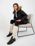 Dámska bunda NM KR P22 6627 13P Black - FPrice L černá