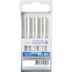 GSR 00706150 sada ručných závitníkov 3-dielna metrický M4 0.7 pravotočivý DIN 352 HSS-G 1 ks; 00706150